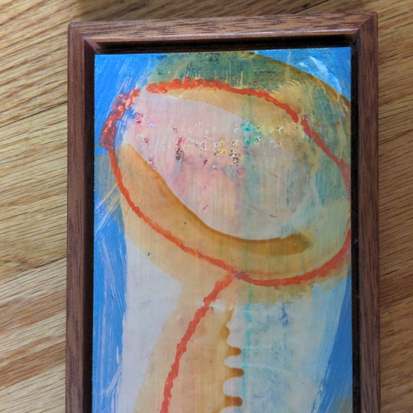 Framed original art painting "Thumbster" by Stephen Florimbi - Picture 4 of 9